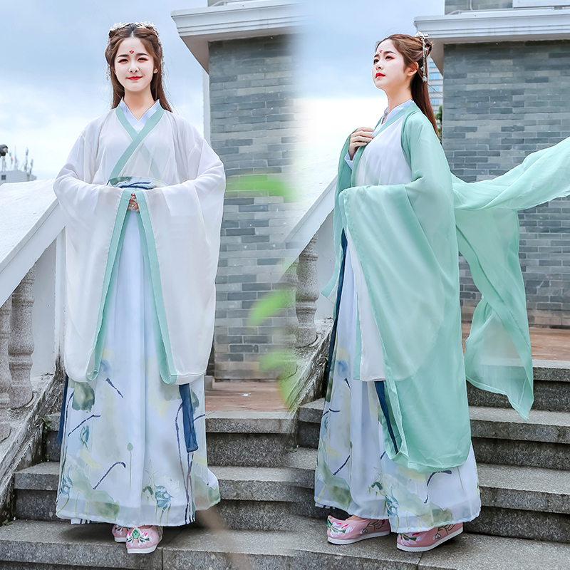 全套原创汉服飘逸古装