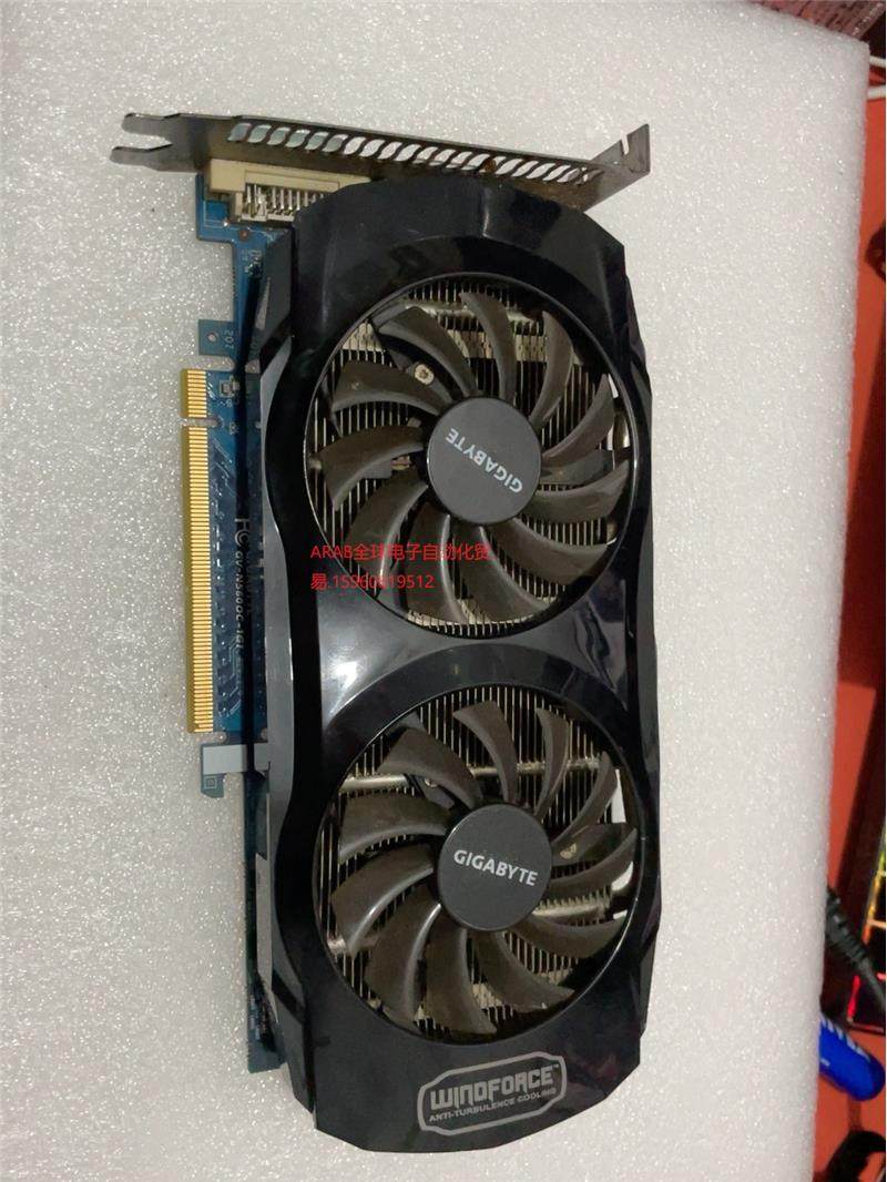 技嘉gtx560ti 1g d5显卡,测试功能没有问题,成色