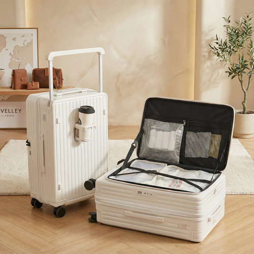 宽拉杆深仓行李箱可扩容量拉杆箱