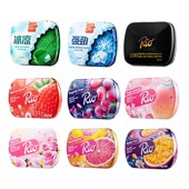 Rio瑞欧无糖薄荷糖 葡萄西柚百香果荔枝茉莉玫瑰清新口气口香零食