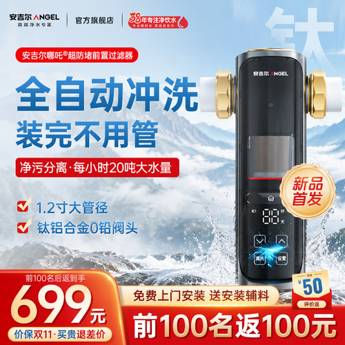 安吉尔前置过滤器自动反冲洗净水