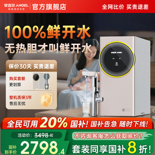 政府补贴安吉尔净水器直饮家用净饮机加热净热一体饮水机厨房过滤
