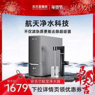 安吉尔蛟龙1000G净水器家用直饮厨房自来水过滤反渗透RO膜纯水机