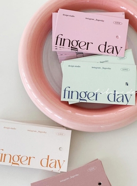 ins风简约风吊牌服装吊牌多巴胺设计卡片烘焙包装装饰吊牌挂饰