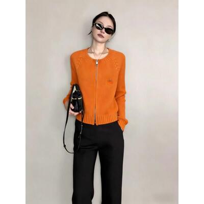 多巴胺针织开衫阔腿裤套装