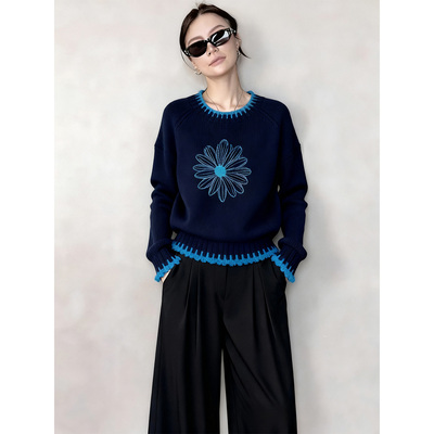 气质减龄撞色穿搭高级感两件套