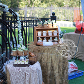 室外田园风婚礼甜品台聚会订婚专业定制北京同城送