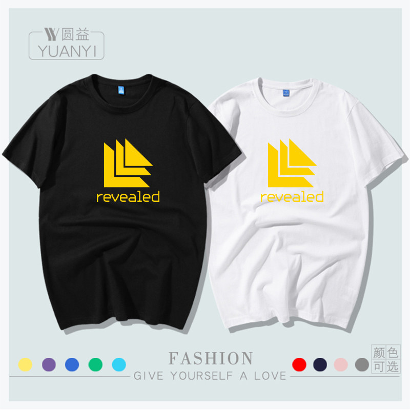 Hardwell Revealed Recordings电音厂牌DJ短袖t恤男女半截袖