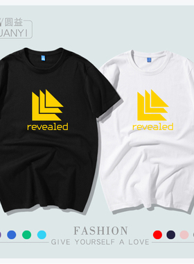 Hardwell Revealed Recordings电音厂牌DJ短袖t恤男女半截袖