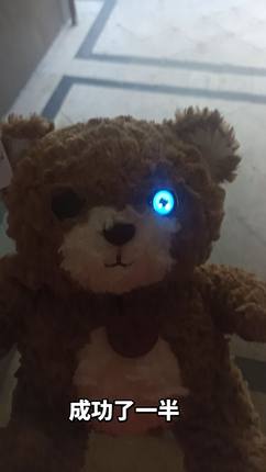 定做Ai小智能语音电子宠物精灵熊支持其他款毛绒玩具人偶来图改装