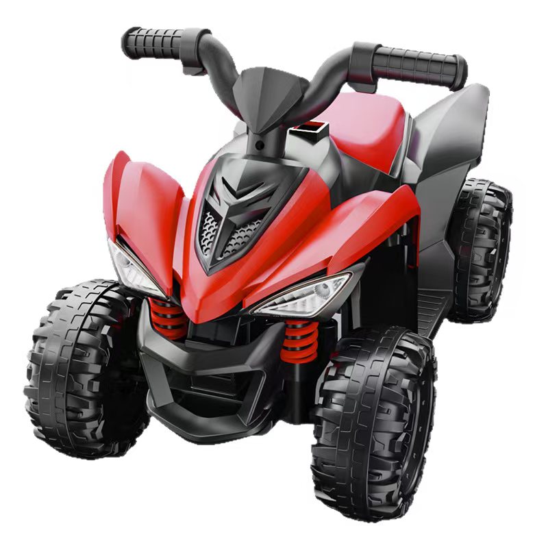 儿童慢速电动车四轮沙滩车2-8-岁儿童遛娃外出自驾玩具车越野车