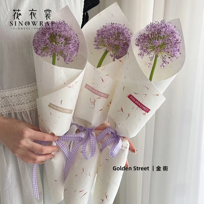 花衣裳 手撕花瓣东巴纸鲜花包装花束纸风华纸高质感包花包装纸