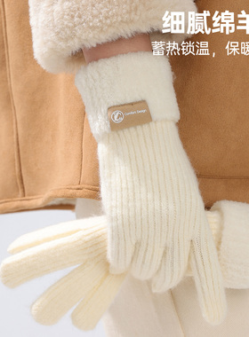 2024新款羊毛手套女冬季礼盒装