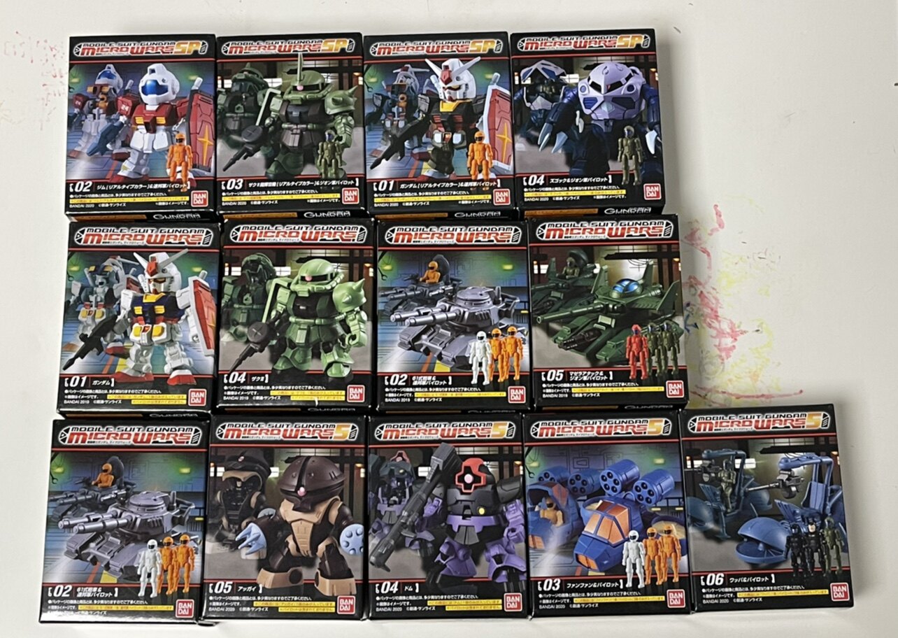 万代 盒玩 GUNDAM MicrdWars 高达微型战争 车载摆件 模型  BANDA属于什么档次？