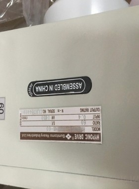 日本Sumitomo住友减速RNFM01-1230L-X1-B-80 RMYM1-1530-B-240