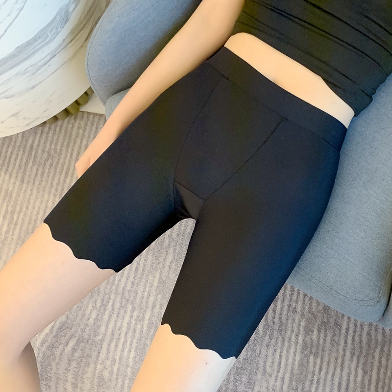 安全裤夏薄款无痕二合一不卷边