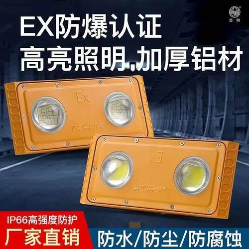 亚明LED防爆隧道灯低压工厂车间照明灯仓库灯加油站220V36V户外灯