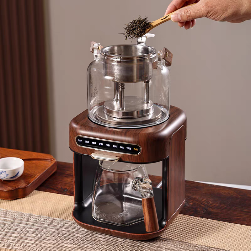 【國(guó)補(bǔ)】京集全自動(dòng)萃茶機(jī)多功能煮茶器玻璃茶飲機(jī)懶人煮茶爐