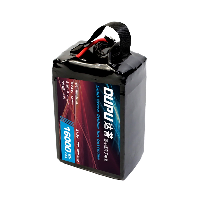 DUPU达普电池14S16000mah22000固态航模锂电池工业无人机电池组
