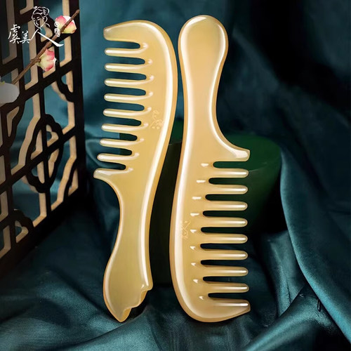 三八妇女节礼物送员工实用牛角梳