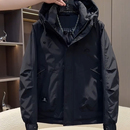 冲锋衣白鸭绒连帽外套男装 加厚美式 保暖防寒潮流 羽绒服男冬季 工装
