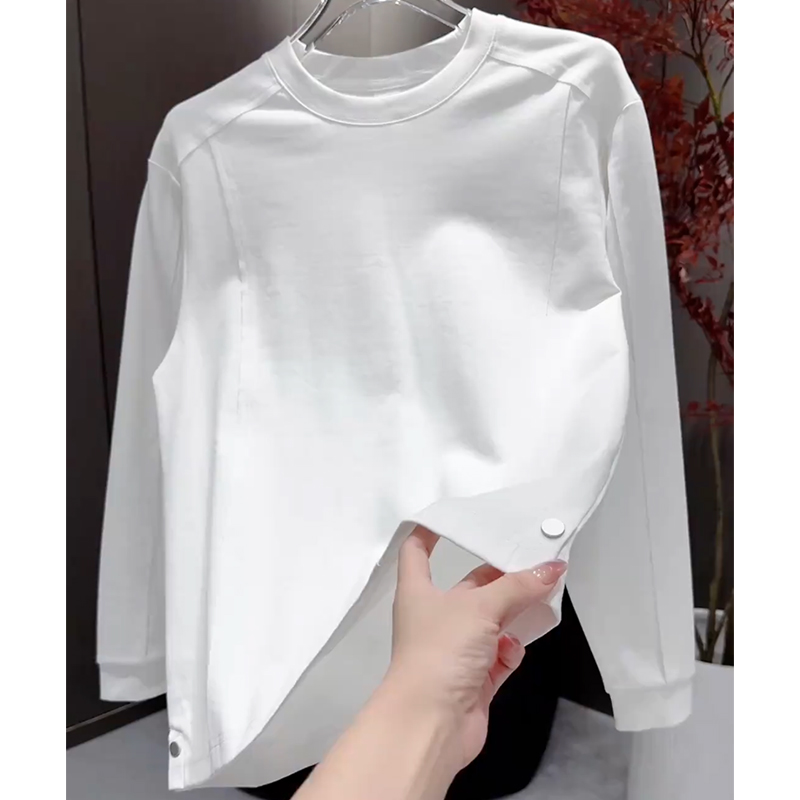 男士卫衣加绒加厚休闲打底衫