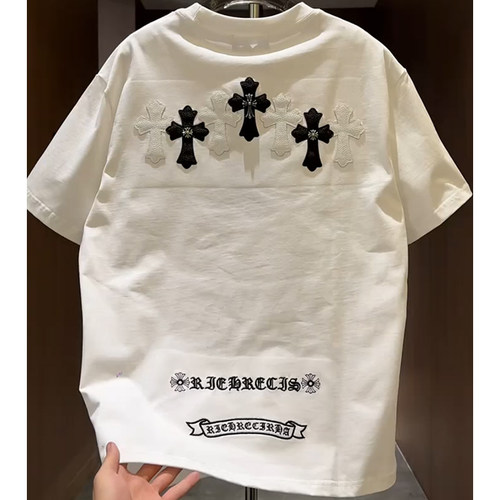 欧货潮牌短袖男高级感痞帅
