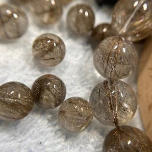 纯天然维纳斯魔鬼银发晶散珠手链手串项链diy多宝配珠半成品珠子