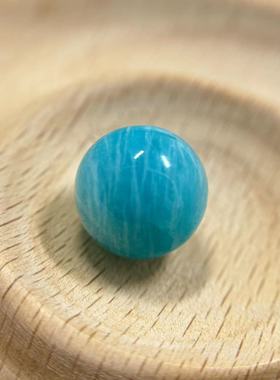 天然老料无烧无加色天河石散珠 亚马逊蓝绿色水晶DIY手链手串圆珠