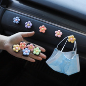 车载挂钩可爱汽车内前排卡通座椅置物收纳车上小挂钩装 饰品摆件女