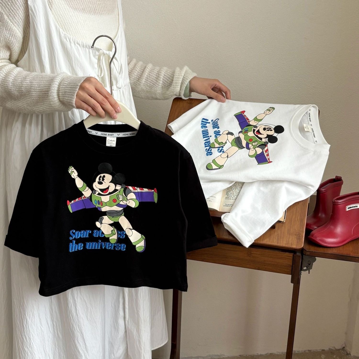 春秋新款男女童卡通米奇长袖T恤宝宝韩版百搭上衣卡通洋气打底衫,童装/婴儿装/亲子装,T恤,淘宝优惠券,粉丝福利购,淘宝优惠卷