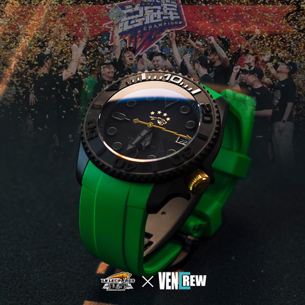 韦恩船员 VENCREW【辽篮限定款】手表男机械手表辽篮联名定制手表