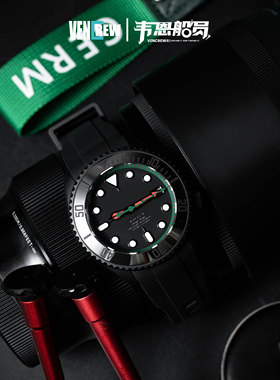 韦恩船员 VENCREW【 黑色圣诞 】男士自动机械手表夜光防水表男