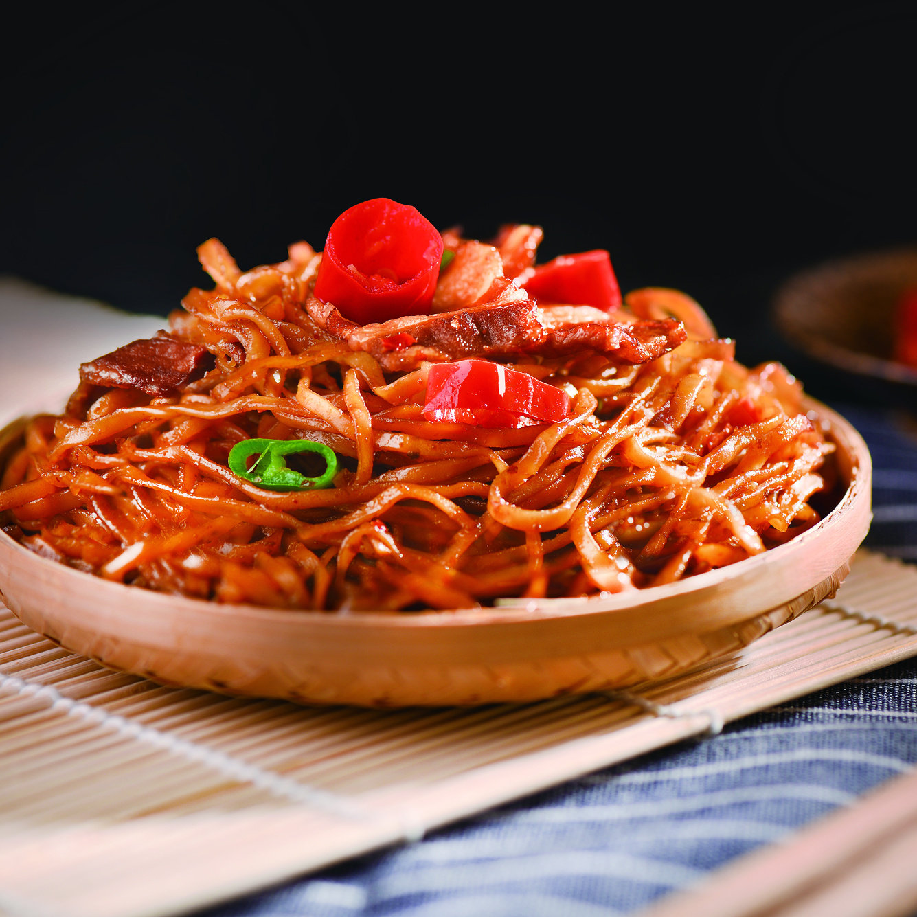 温生记壹伊椒麻鸡焖面微波即食方便面快餐外卖400g24包整箱