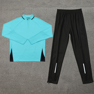 长袖冬训运动外套田径服男女体育生训练服跑步服速干衣半拉链秋冬