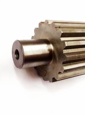 福田欧豹FT650老款拖拉机农机配件变速箱齿轮轴二轴短传动轴.