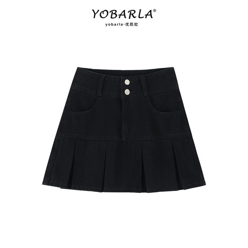 谁穿谁好看，闭眼入的牛仔短裙！