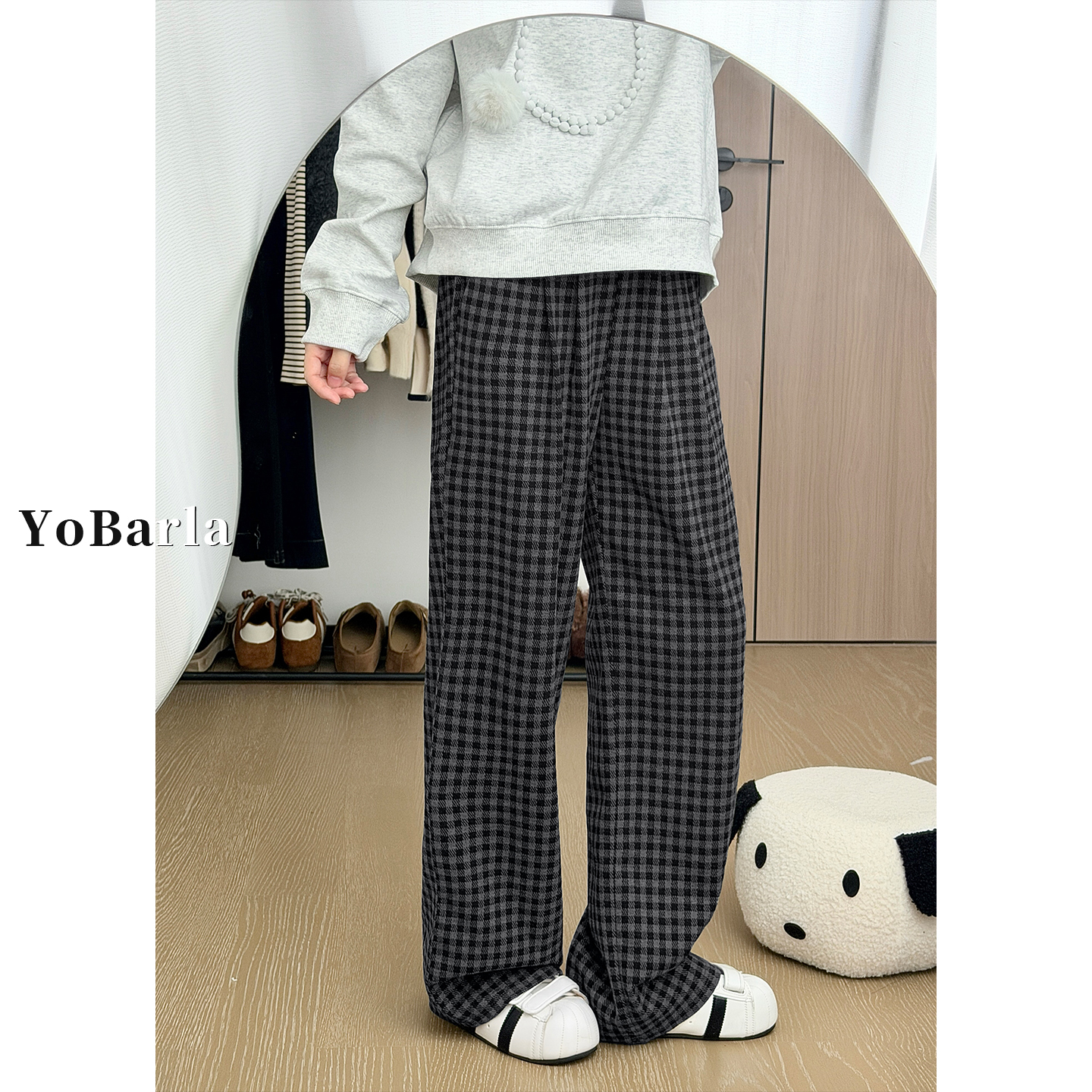 修饰各种腿型，百搭显瘦的休闲裤