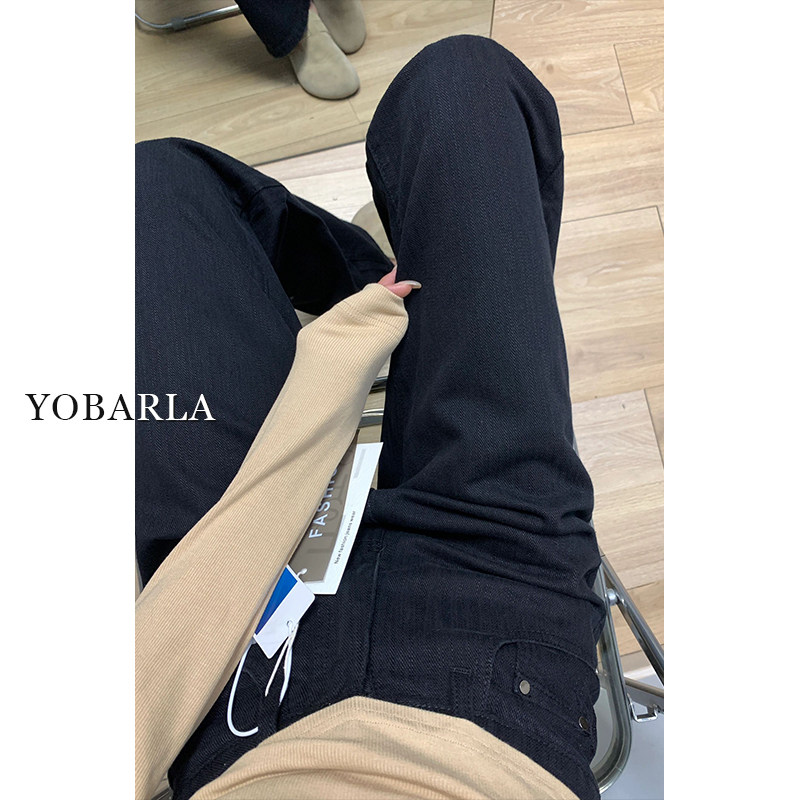 专治腿粗，修容腿型的牛仔裤子