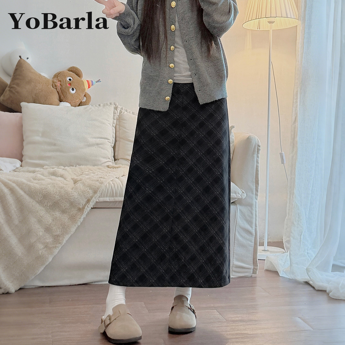 谁穿谁好看，百搭显瘦款半身裙