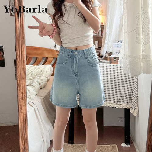 谁穿谁好看，百搭显瘦的牛仔短裤