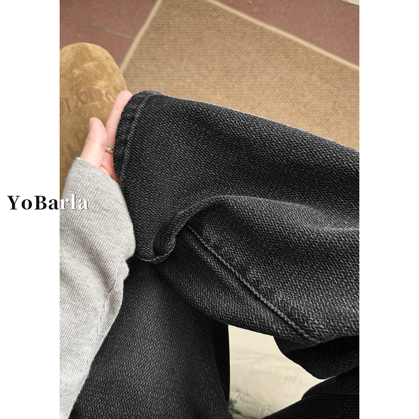 麦穗阔腿牛仔裤女秋冬加绒大码胖mm显瘦宽松梨形身材星空纹直筒裤,女装/女士精品,牛仔裤,淘宝优惠券,粉丝福利购,淘宝优惠卷