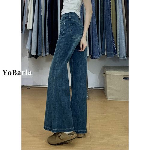 修饰各种腿型，超显瘦的牛仔裤