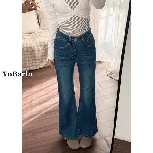 修饰各种腿型，超显瘦的牛仔裤