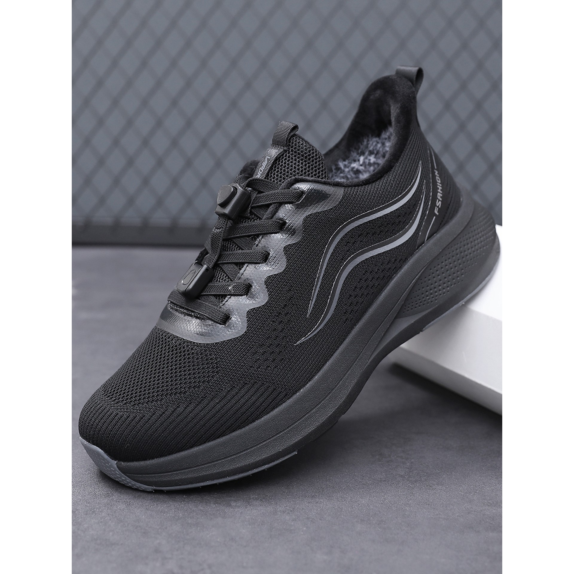 冬季老北京布鞋男棉鞋加绒加厚保暖男士休闲运动鞋中老年人爸爸鞋