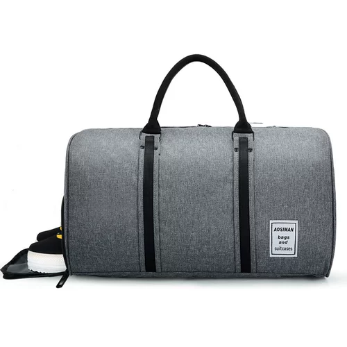 爱丘 Вместительная и большая сумка для путешествий, багажная спортивная спортивная сумка, сумка на одно плечо