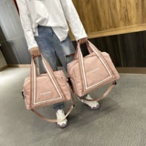 Вместительная и большая сумка для путешествий, сумка через плечо, туфли, спортивная сумка, в корейском стиле