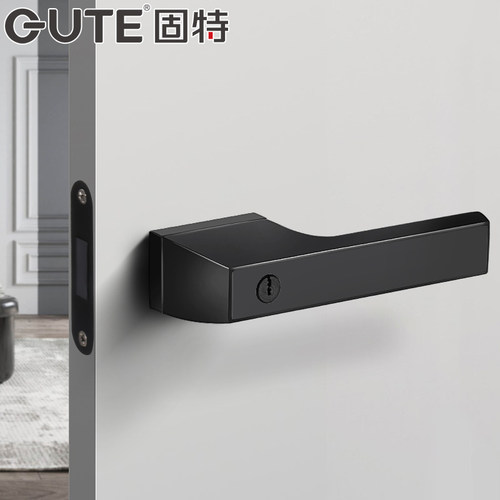 固特极简门锁现代简约九五折起