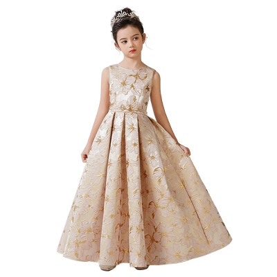 迪迪淘女童表演服高贵演出礼服