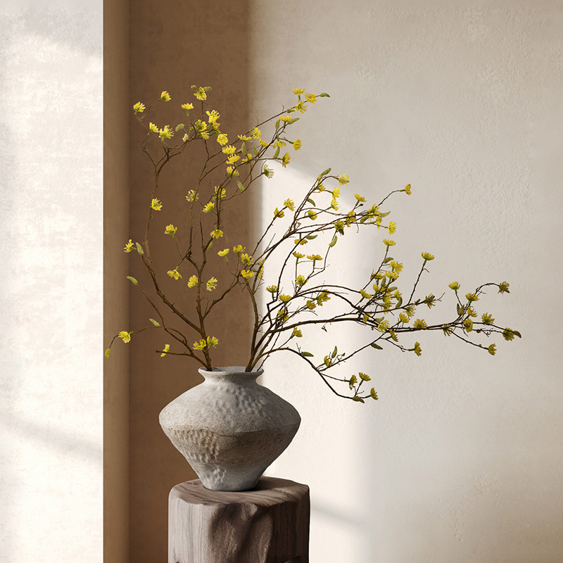 海虹雅林假花仿真花摆设高级感逼真客厅宋氏美学中古桌面装饰摆件,鲜花速递/花卉仿真/绿植园艺,仿真花,淘宝优惠券,粉丝福利购,淘宝优惠卷